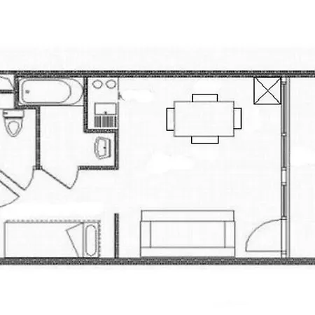 アパート Soleil - St Cm 23 M² 4 Pers Mae-3274 サン・マルタン・ド・ベルヴィル